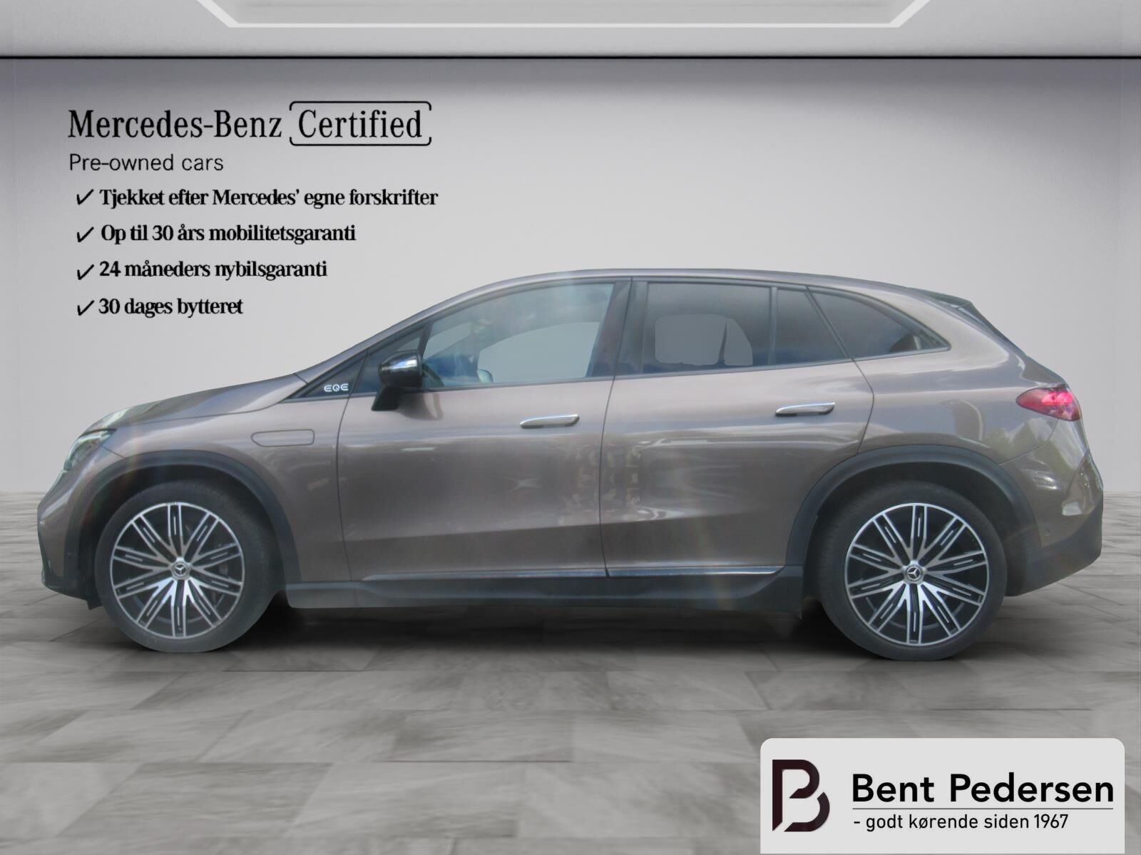 Billede af Mercedes-Benz EQE 350 EL AMG Advance Plus 4Matic 292HK 5d Aut.