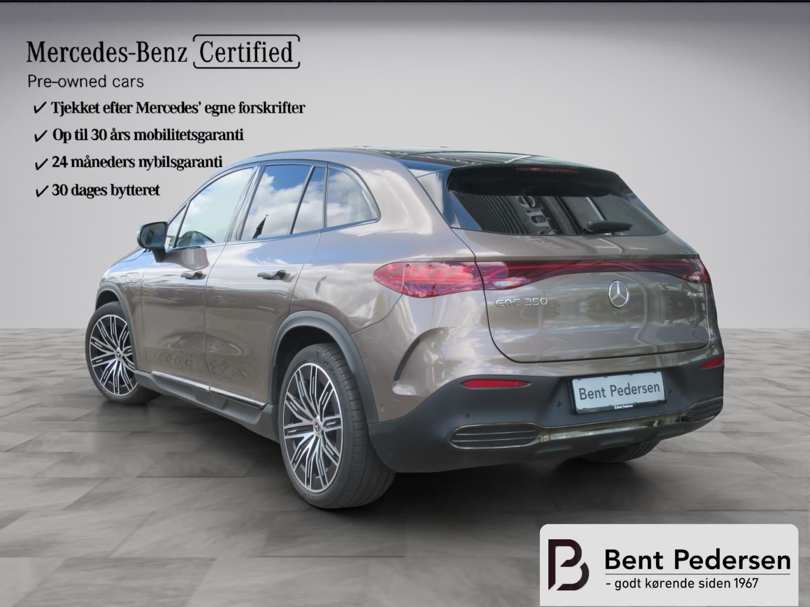 Billede af Mercedes-Benz EQE 350 EL AMG Advance Plus 4Matic 292HK 5d Aut.