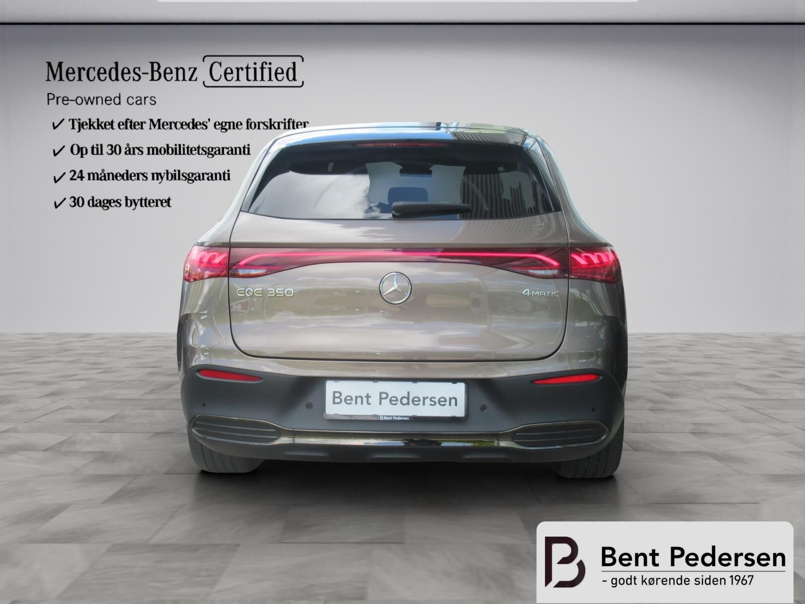 Billede af Mercedes-Benz EQE 350 EL AMG Advance Plus 4Matic 292HK 5d Aut.