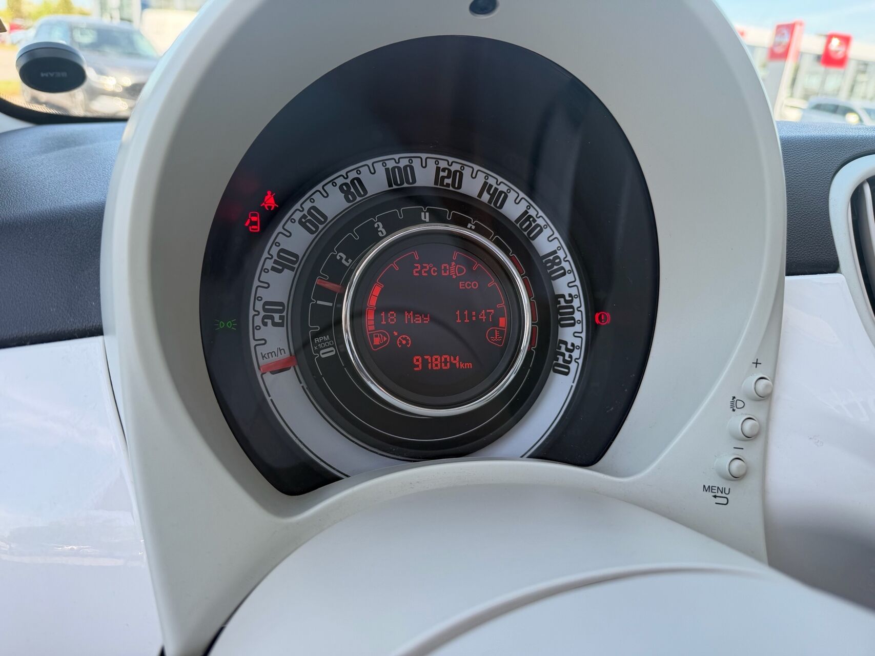 Billede af Fiat 500C 0,9 TwinAir Turbo Lounge 80HK Cabr.