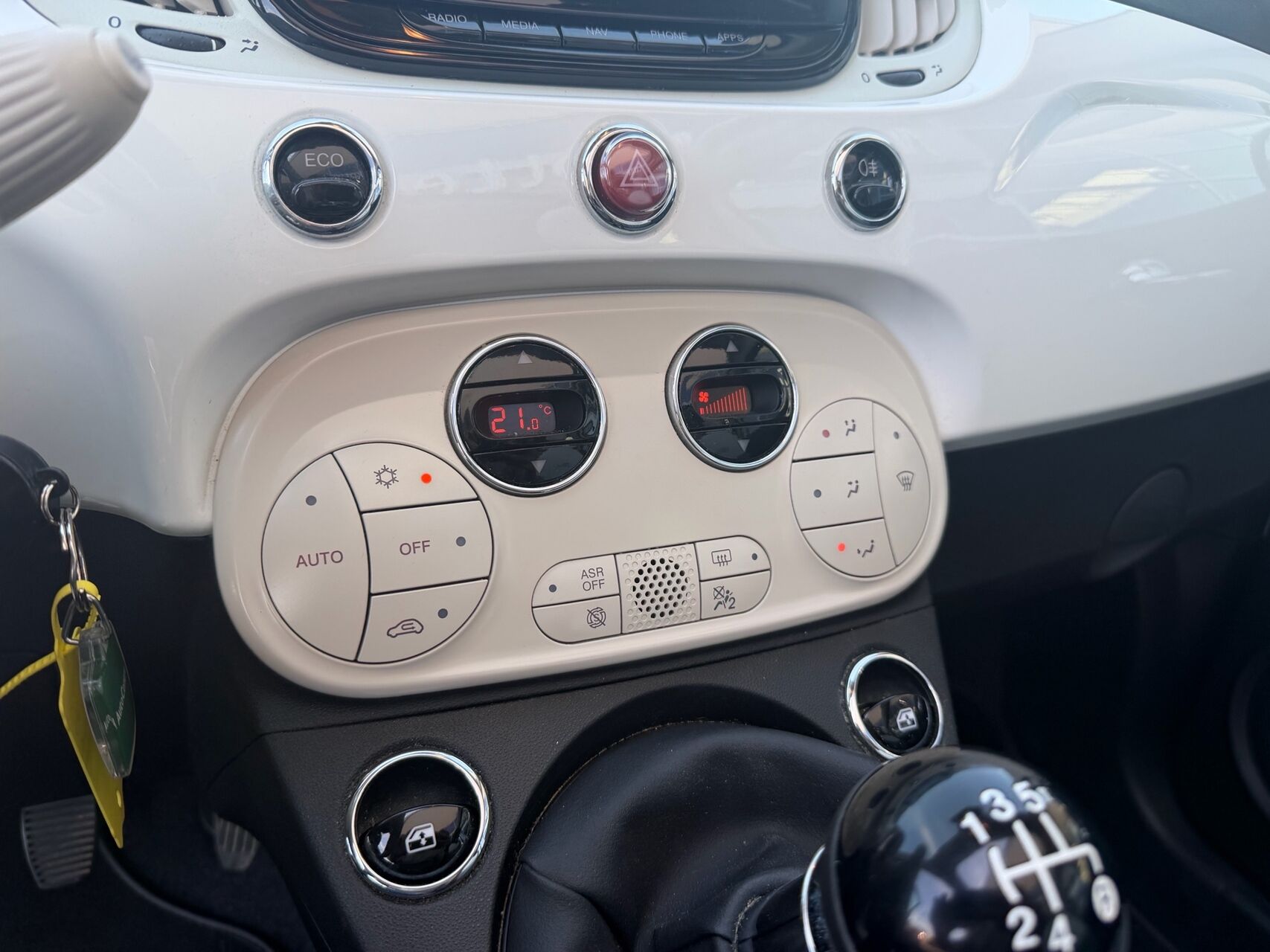 Billede af Fiat 500C 0,9 TwinAir Turbo Lounge 80HK Cabr.