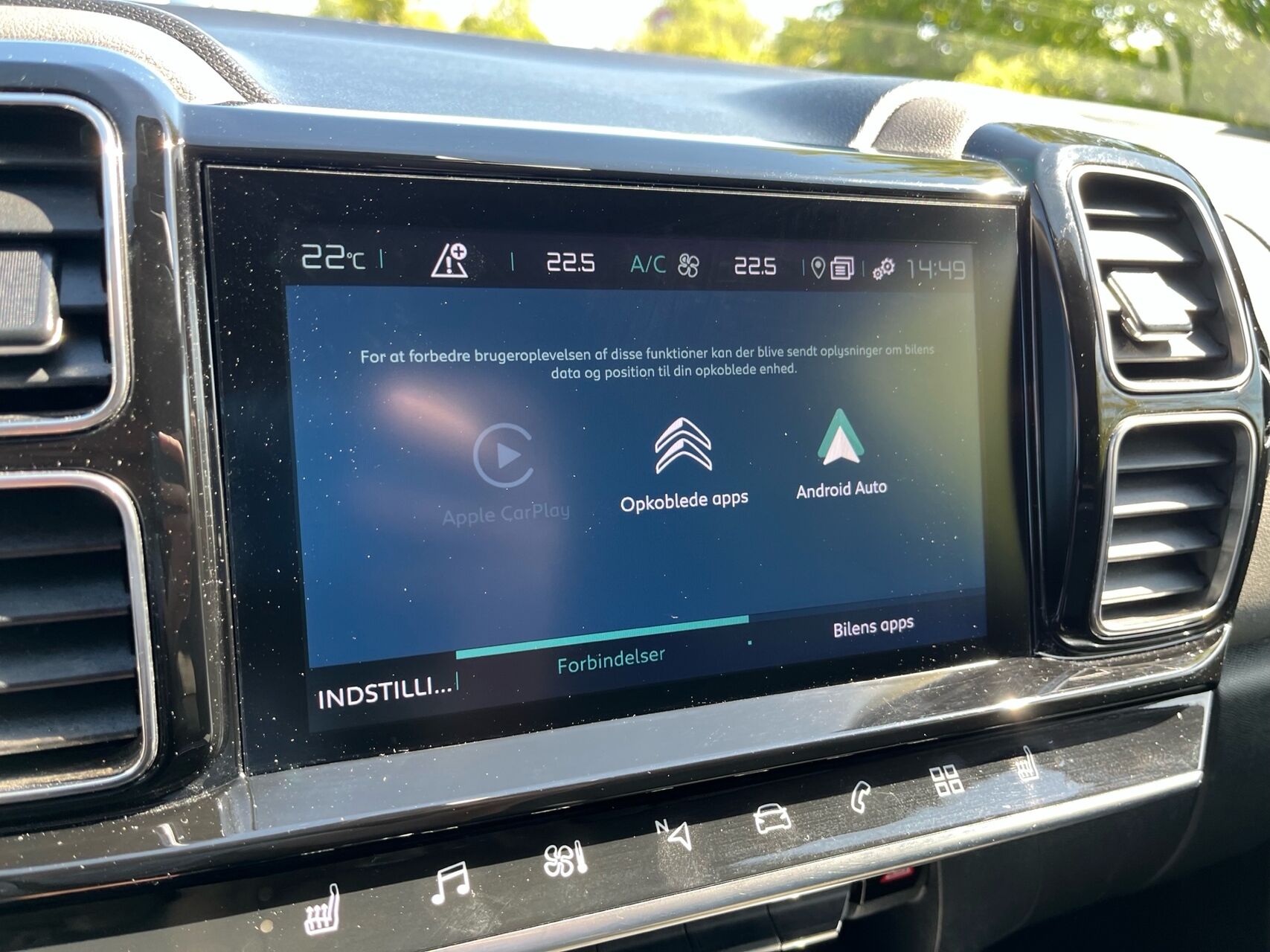 Billede af Citroën C5 Aircross 1,6 Plugin-hybrid Shine Sport EAT8 225HK 5d 8g Aut.
