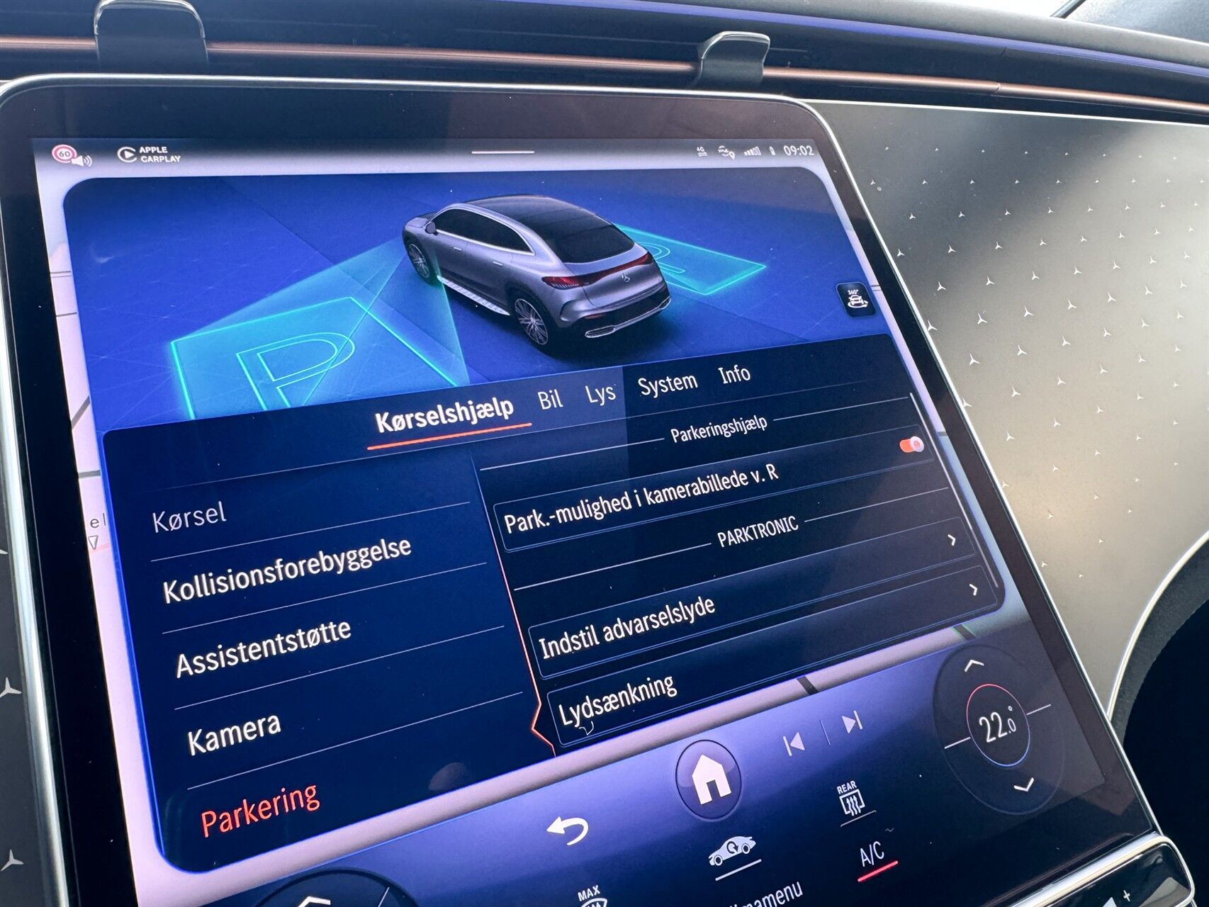 Billede af Mercedes-Benz EQE 350 EL AMG Edition 4Matic 292HK 5d Aut.