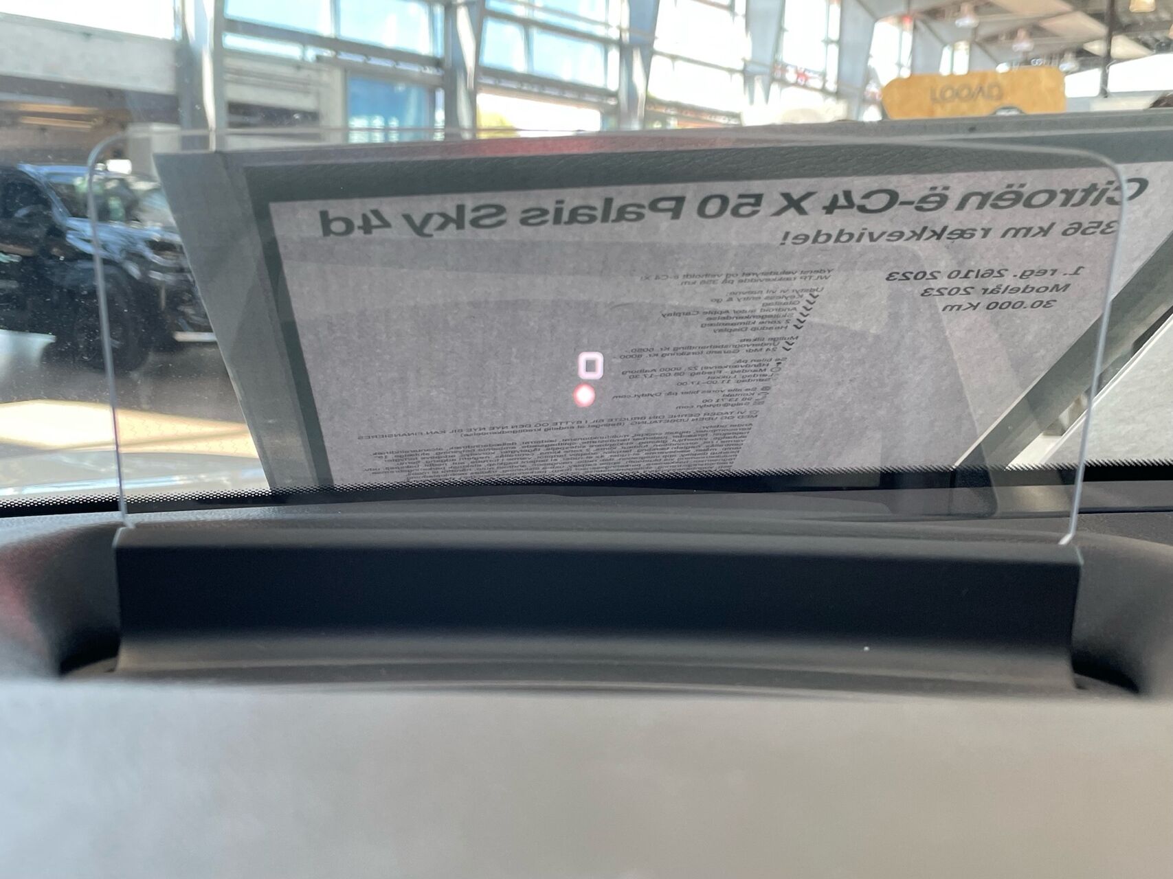 Billede af Citroën e-C4 X EL Palais Sky 136HK 5d Aut.