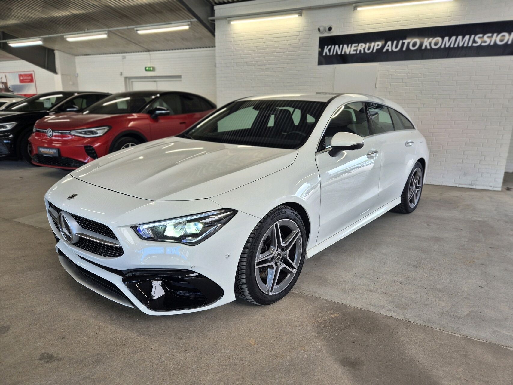 Billede af Mercedes-Benz CLA200 d Shooting Brake 2,0 CDI AMG Line 8G-DCT 150HK Stc 8g Aut.