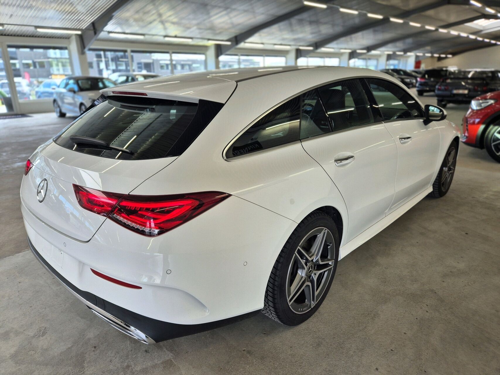 Billede af Mercedes-Benz CLA200 d Shooting Brake 2,0 CDI AMG Line 8G-DCT 150HK Stc 8g Aut.