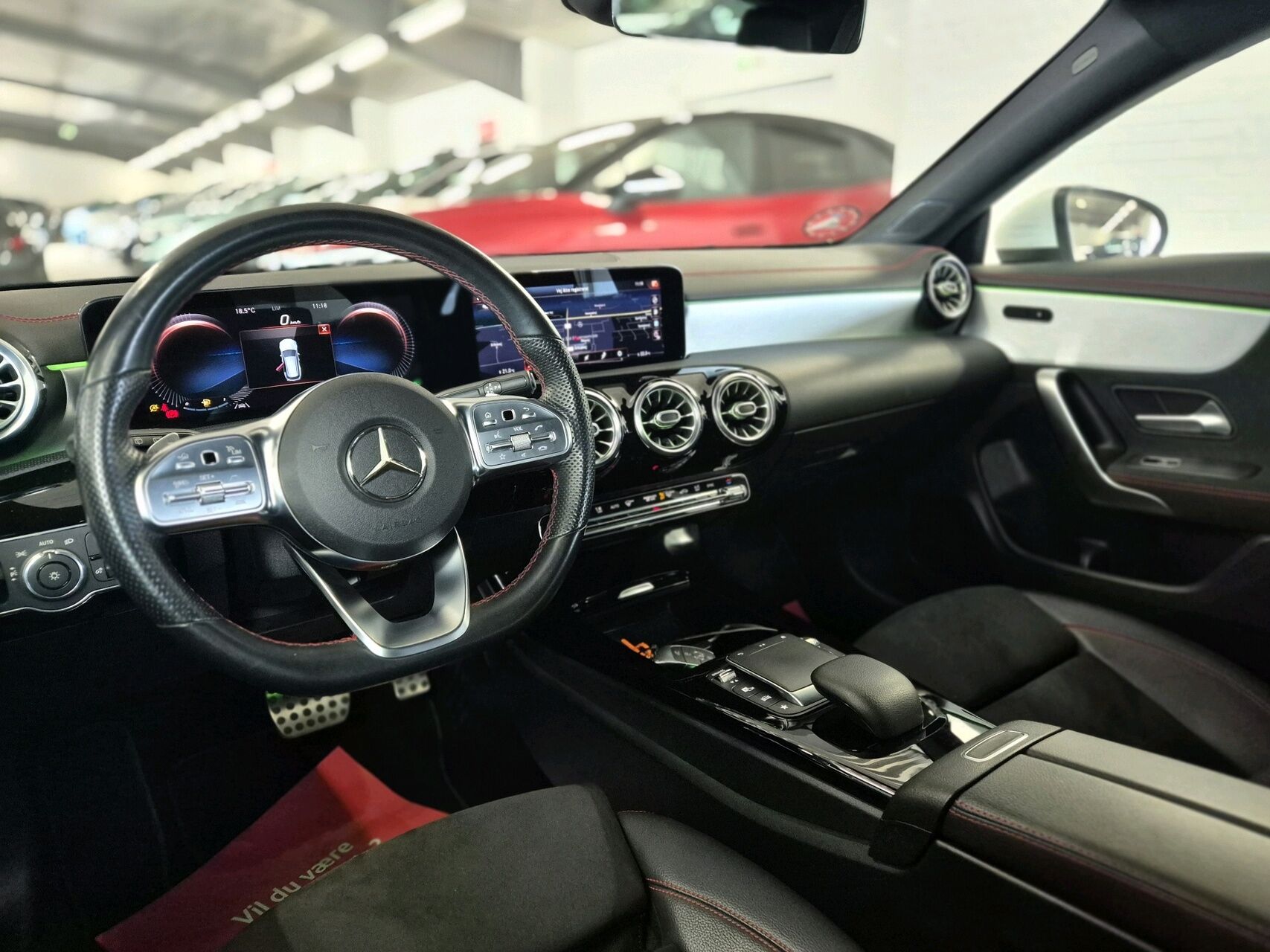 Billede af Mercedes-Benz CLA200 d Shooting Brake 2,0 CDI AMG Line 8G-DCT 150HK Stc 8g Aut.