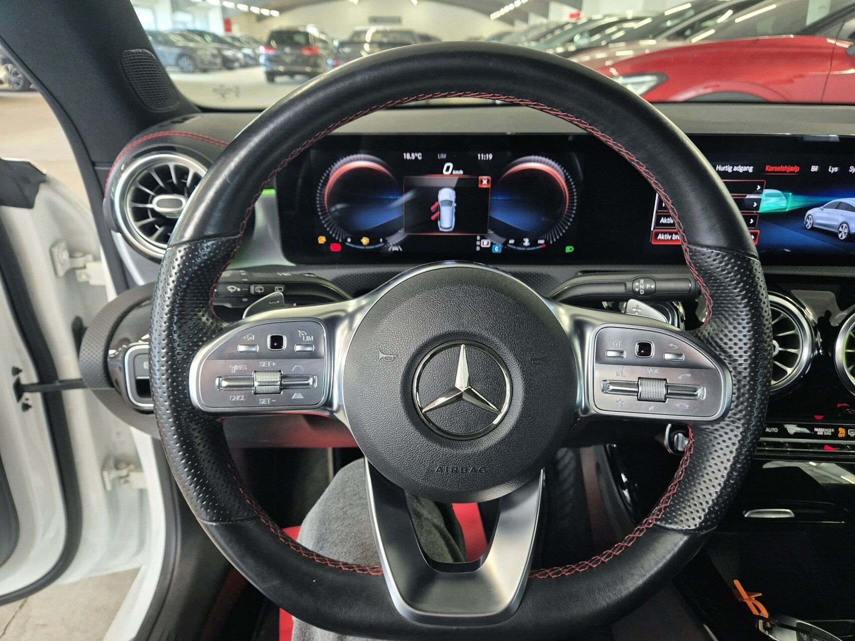Billede af Mercedes-Benz CLA200 d Shooting Brake 2,0 CDI AMG Line 8G-DCT 150HK Stc 8g Aut.