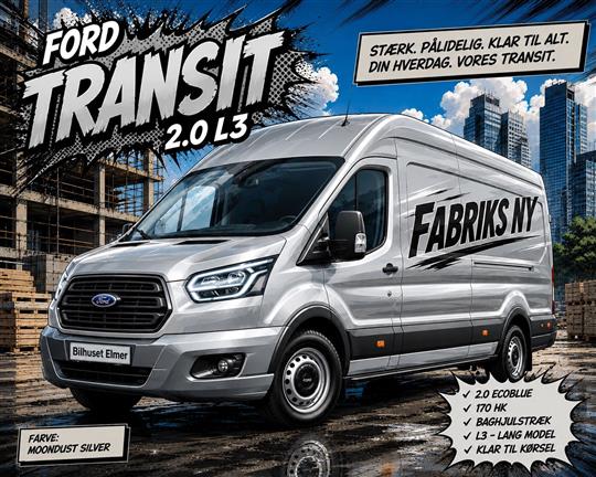 Ford Transit 350 L3H2 2,0 TDCi Trend 165HK Van 6g