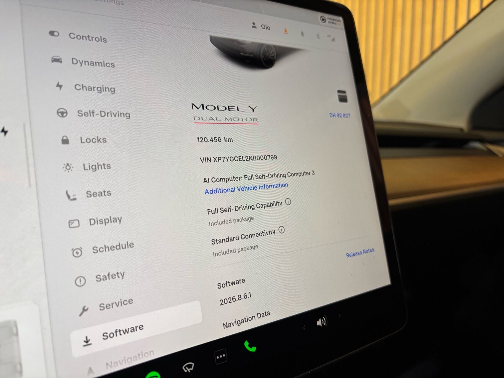 Billede af Tesla Model Y EL Performance AWD 534HK 5d Aut.