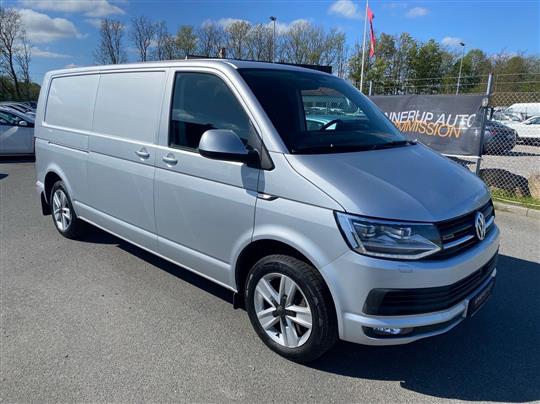 VW Transporter Lang 2,0 TDI BMT 4Motion DSG 204HK Van 7g Aut.