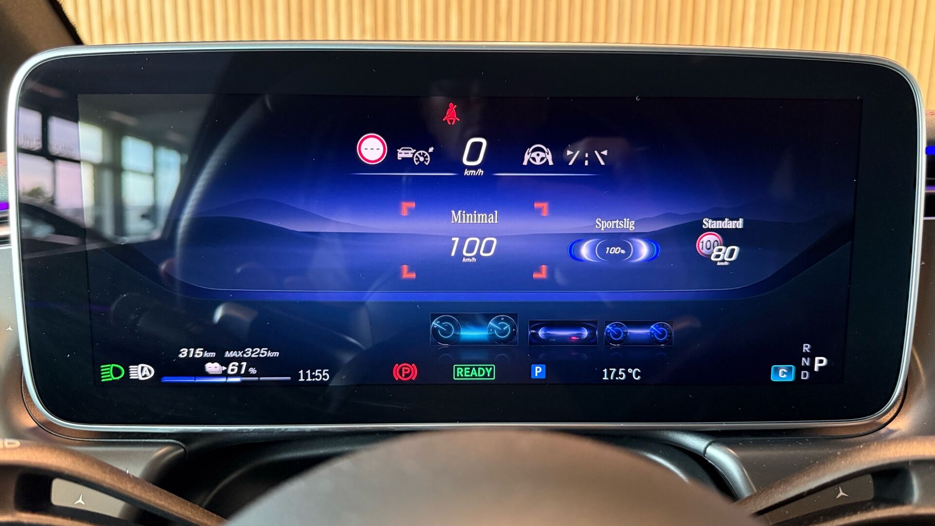 Billede af Mercedes-Benz EQE 350 EL AMG Premium Plus 4Matic 292HK 5d Aut.