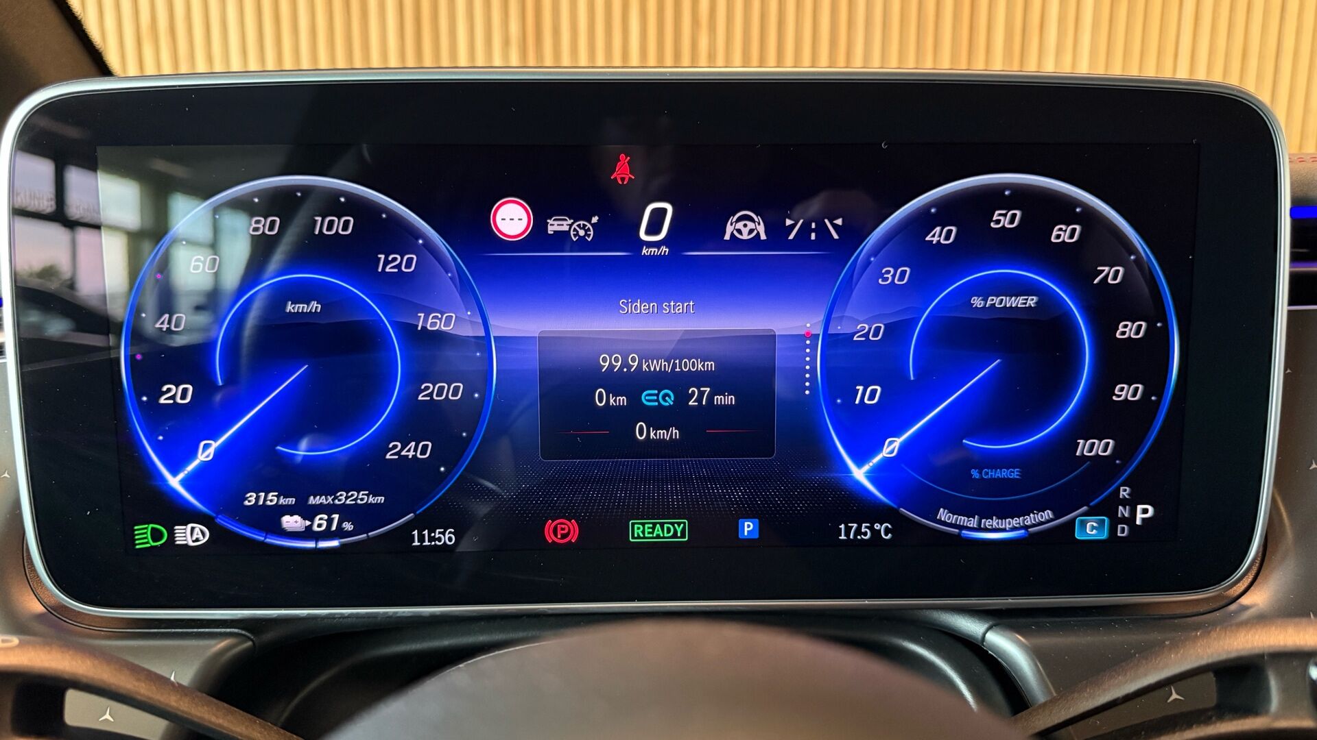 Billede af Mercedes-Benz EQE 350 EL AMG Premium Plus 4Matic 292HK 5d Aut.