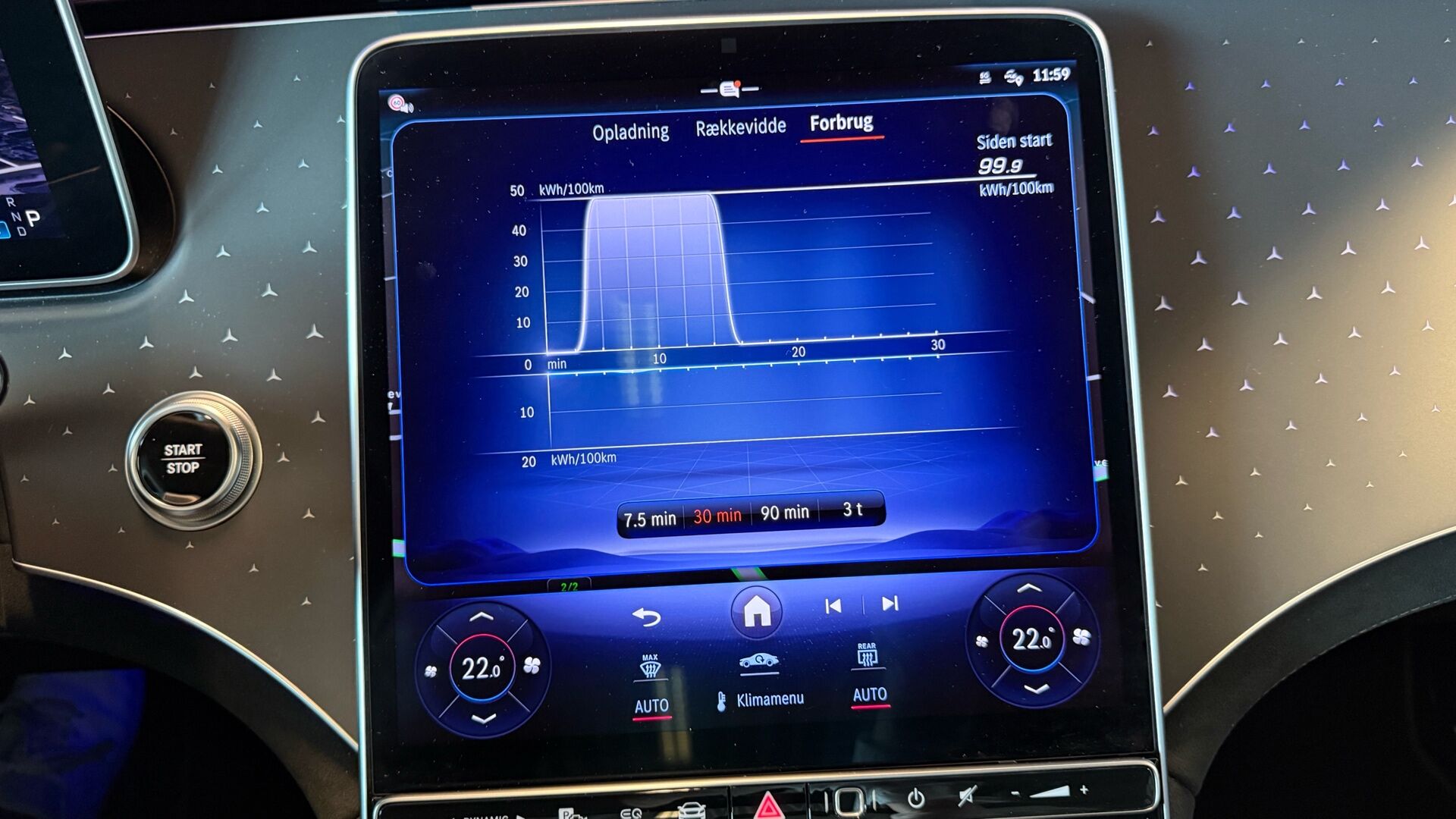 Billede af Mercedes-Benz EQE 350 EL AMG Premium Plus 4Matic 292HK 5d Aut.