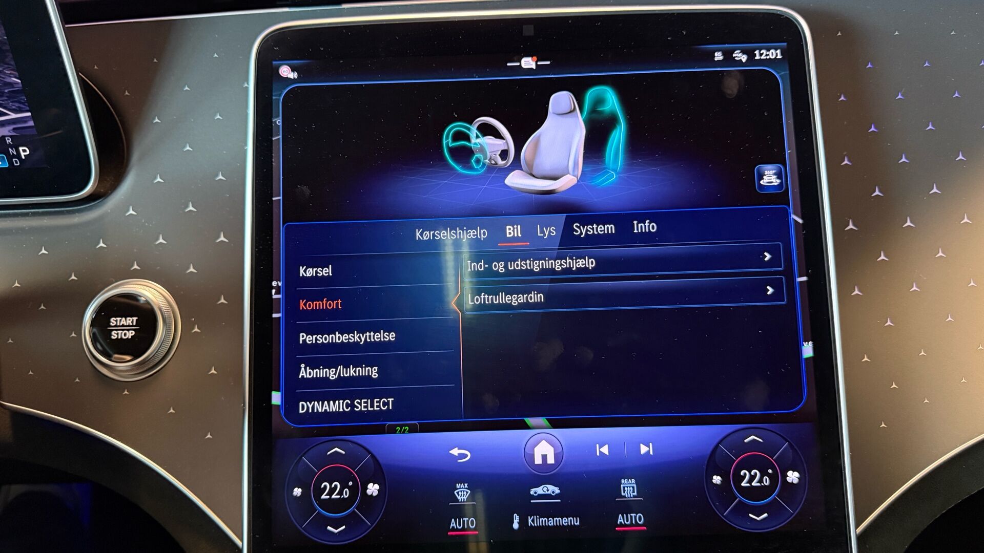 Billede af Mercedes-Benz EQE 350 EL AMG Premium Plus 4Matic 292HK 5d Aut.