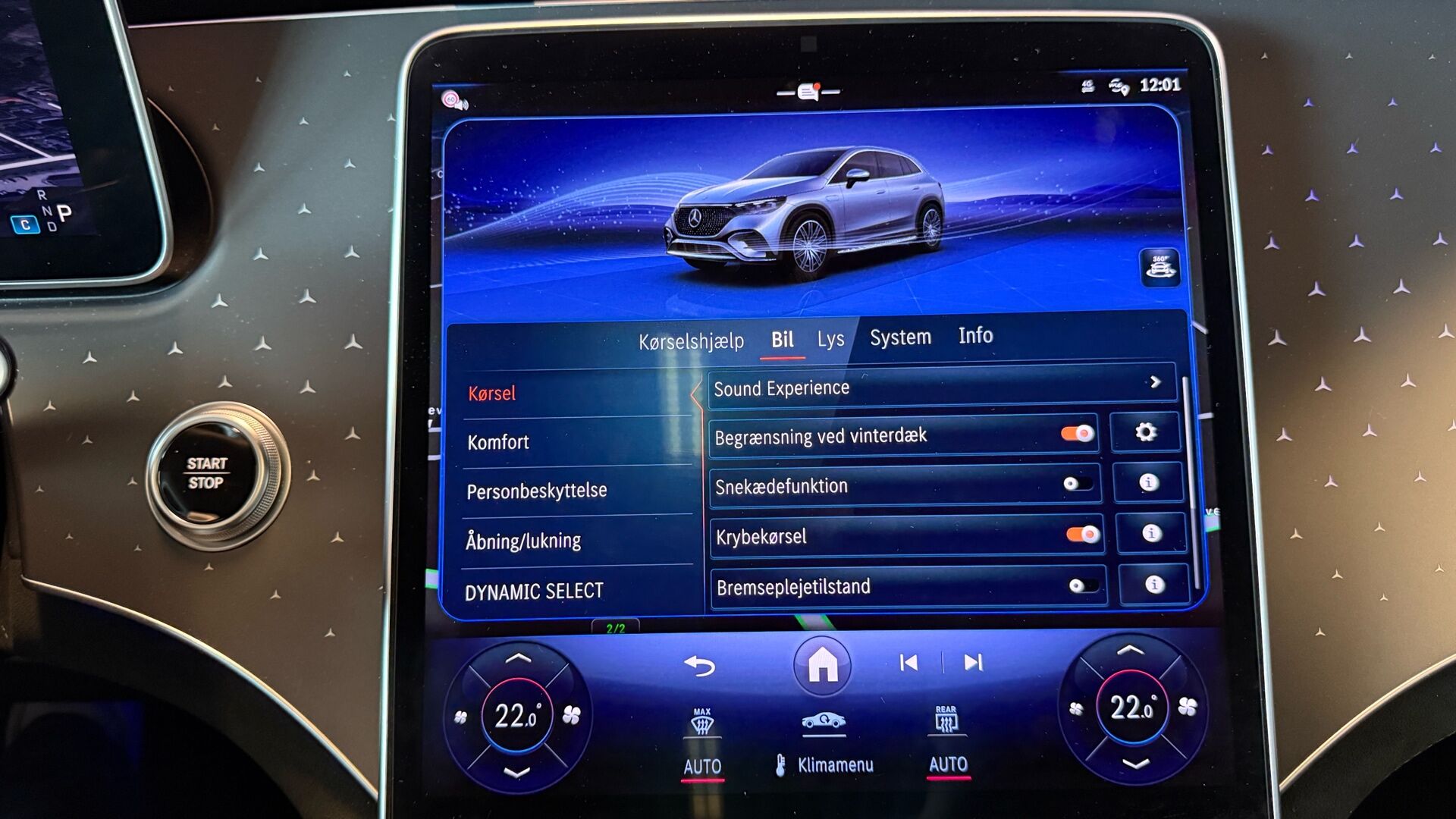 Billede af Mercedes-Benz EQE 350 EL AMG Premium Plus 4Matic 292HK 5d Aut.