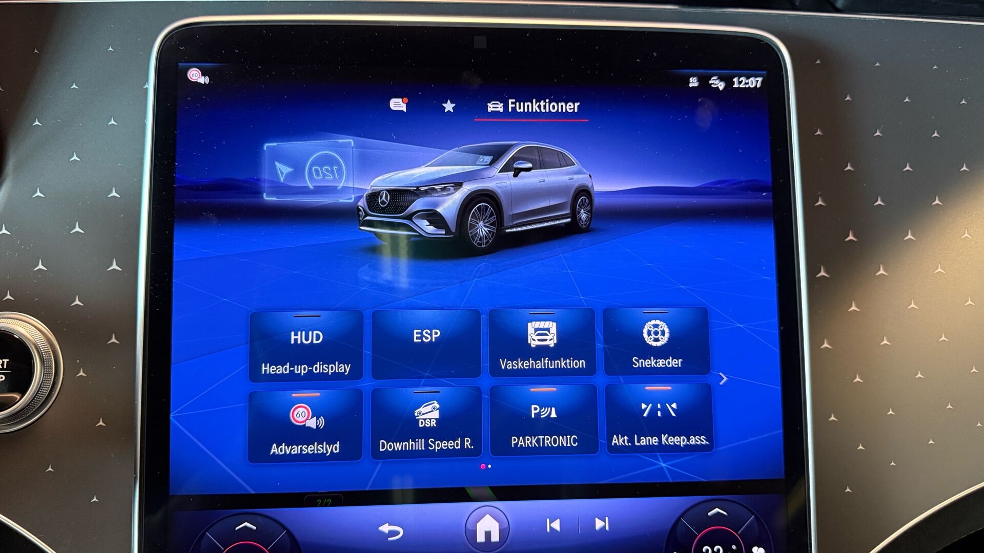 Billede af Mercedes-Benz EQE 350 EL AMG Premium Plus 4Matic 292HK 5d Aut.
