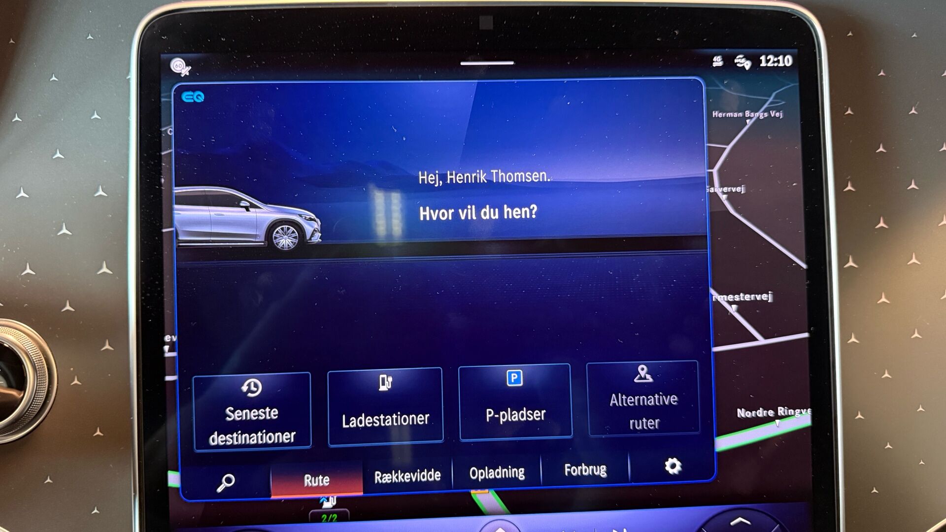 Billede af Mercedes-Benz EQE 350 EL AMG Premium Plus 4Matic 292HK 5d Aut.