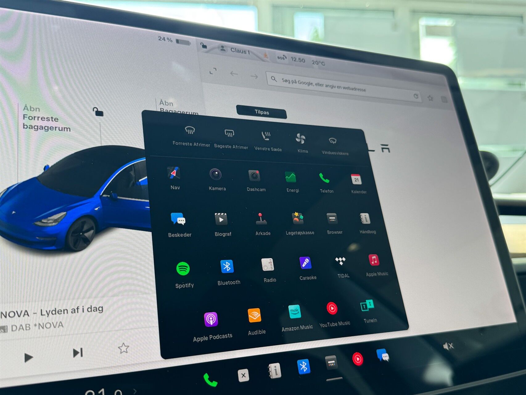 Billede af Tesla Model 3 EL Standard Range Plus 325HK Aut.
