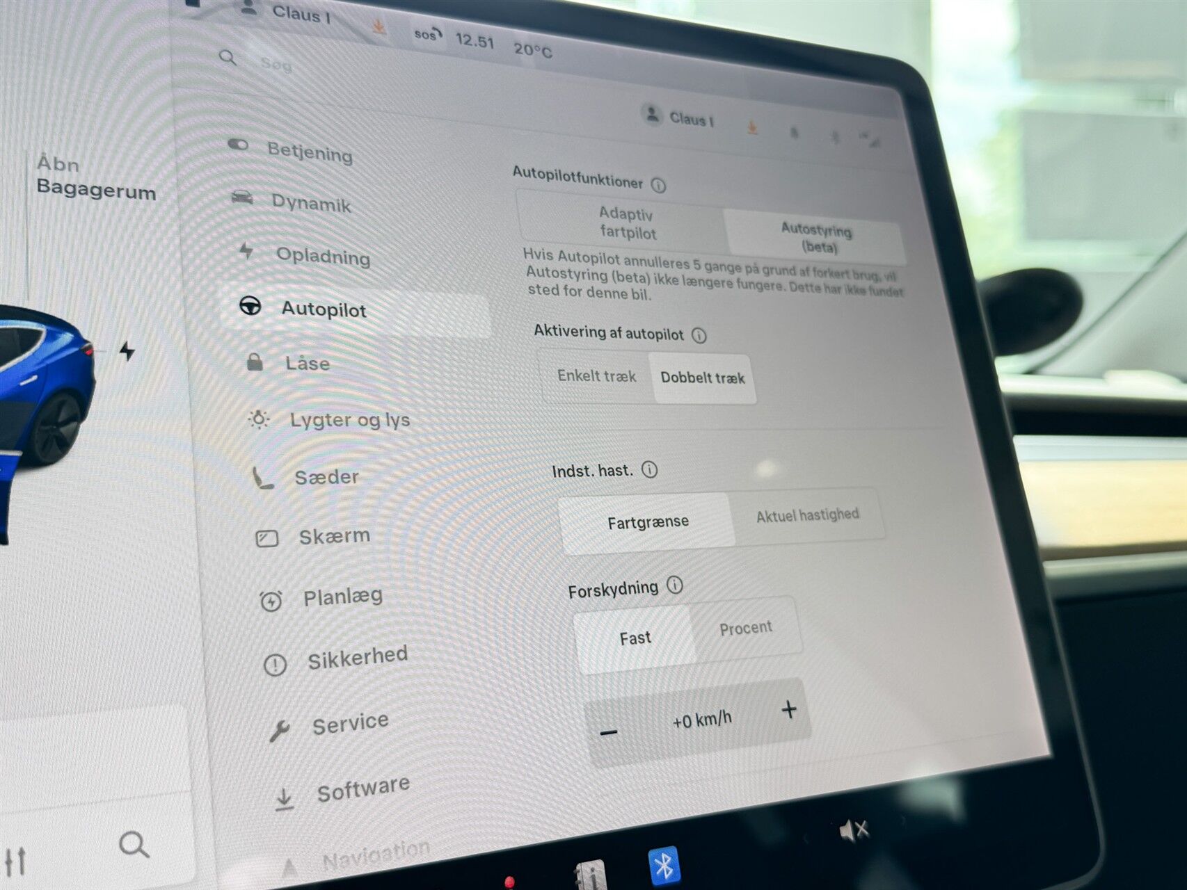 Billede af Tesla Model 3 EL Standard Range Plus 325HK Aut.