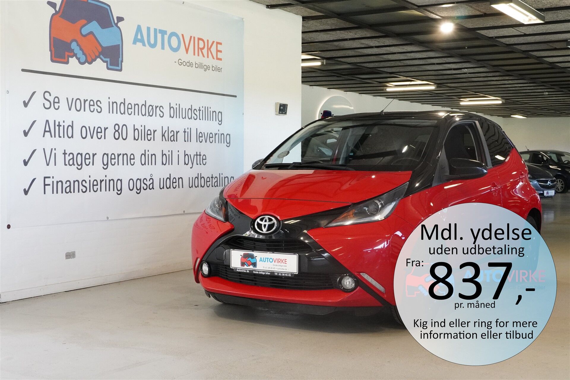 Billede af Toyota Aygo 1,0 VVT-I X-Cite 69HK 5d