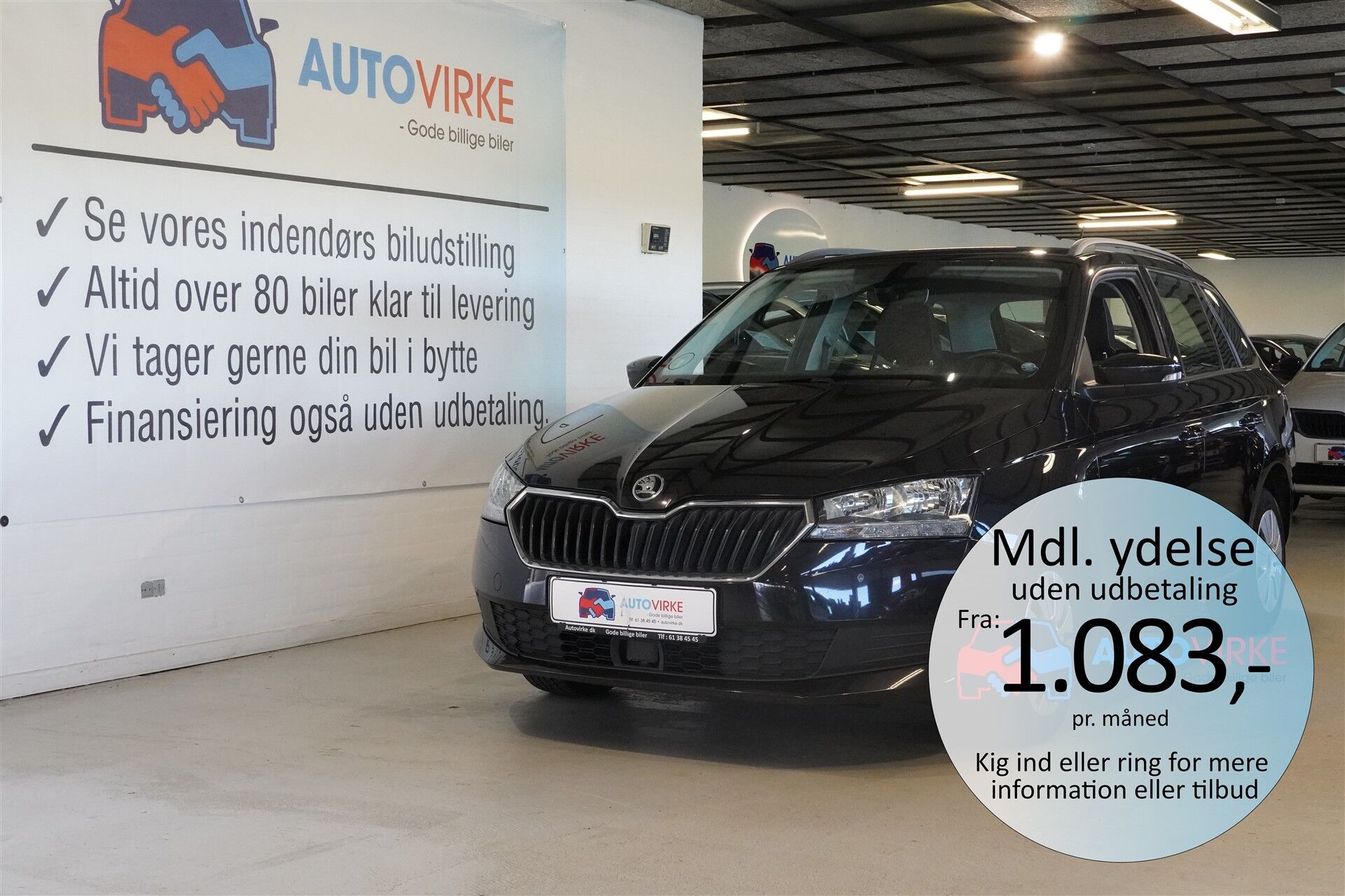 Billede af Skoda Fabia Combi 1,0 MPI Ambition 75HK Stc