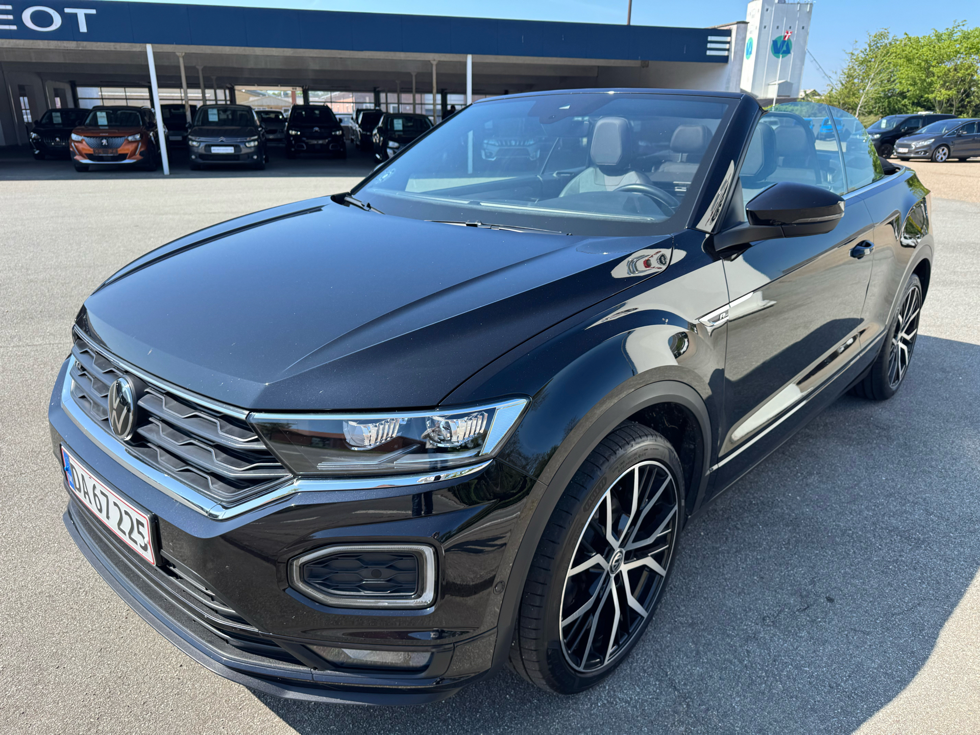Billede af VW T-Roc 1,5 TSI EVO ACT R-Line DSG 150HK Cabr. 7g Aut.