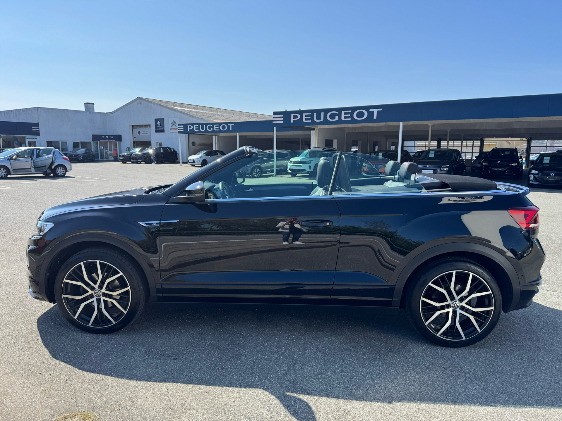 Billede af VW T-Roc 1,5 TSI EVO ACT R-Line DSG 150HK Cabr. 7g Aut.