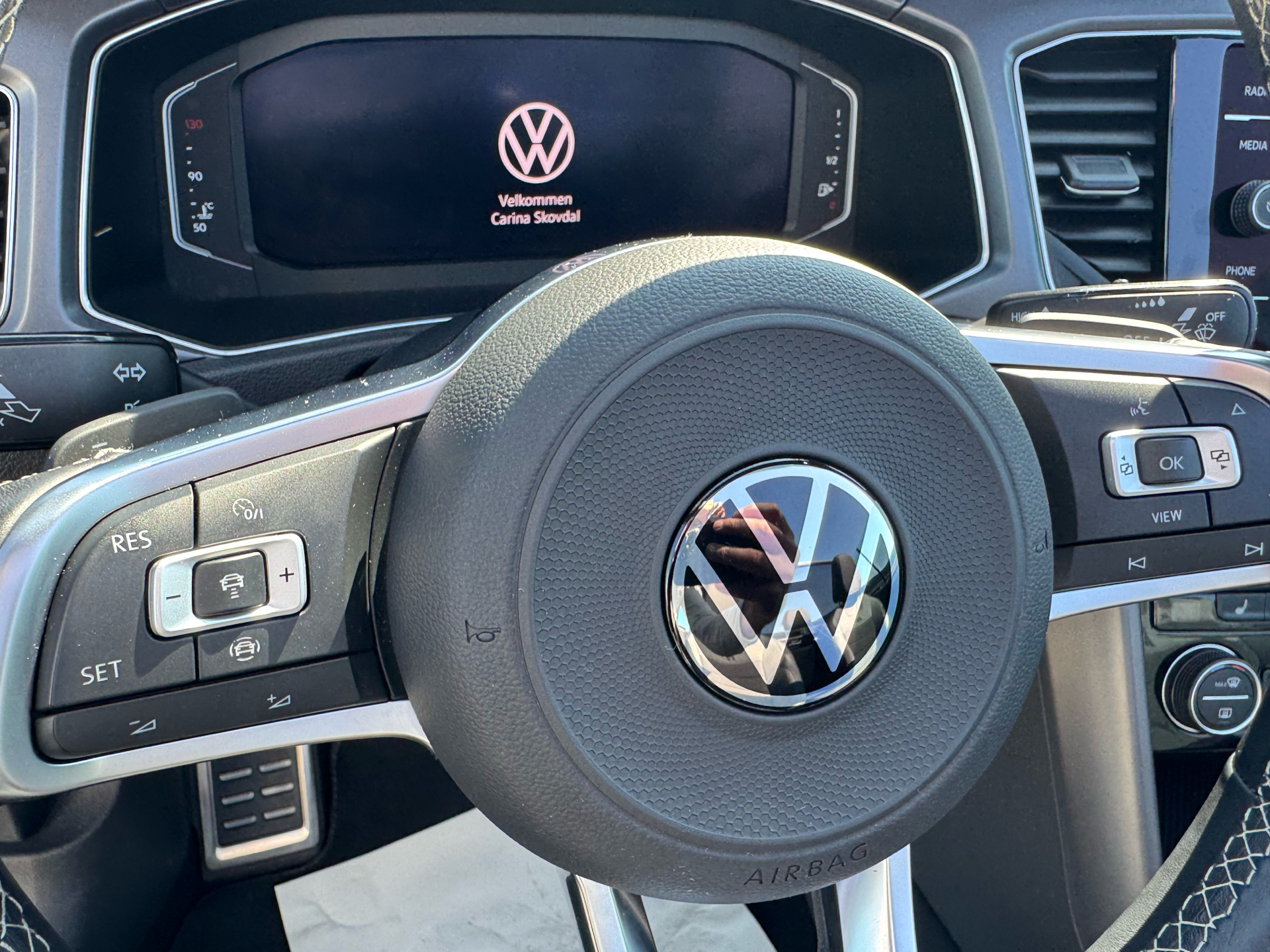Billede af VW T-Roc 1,5 TSI EVO ACT R-Line DSG 150HK Cabr. 7g Aut.