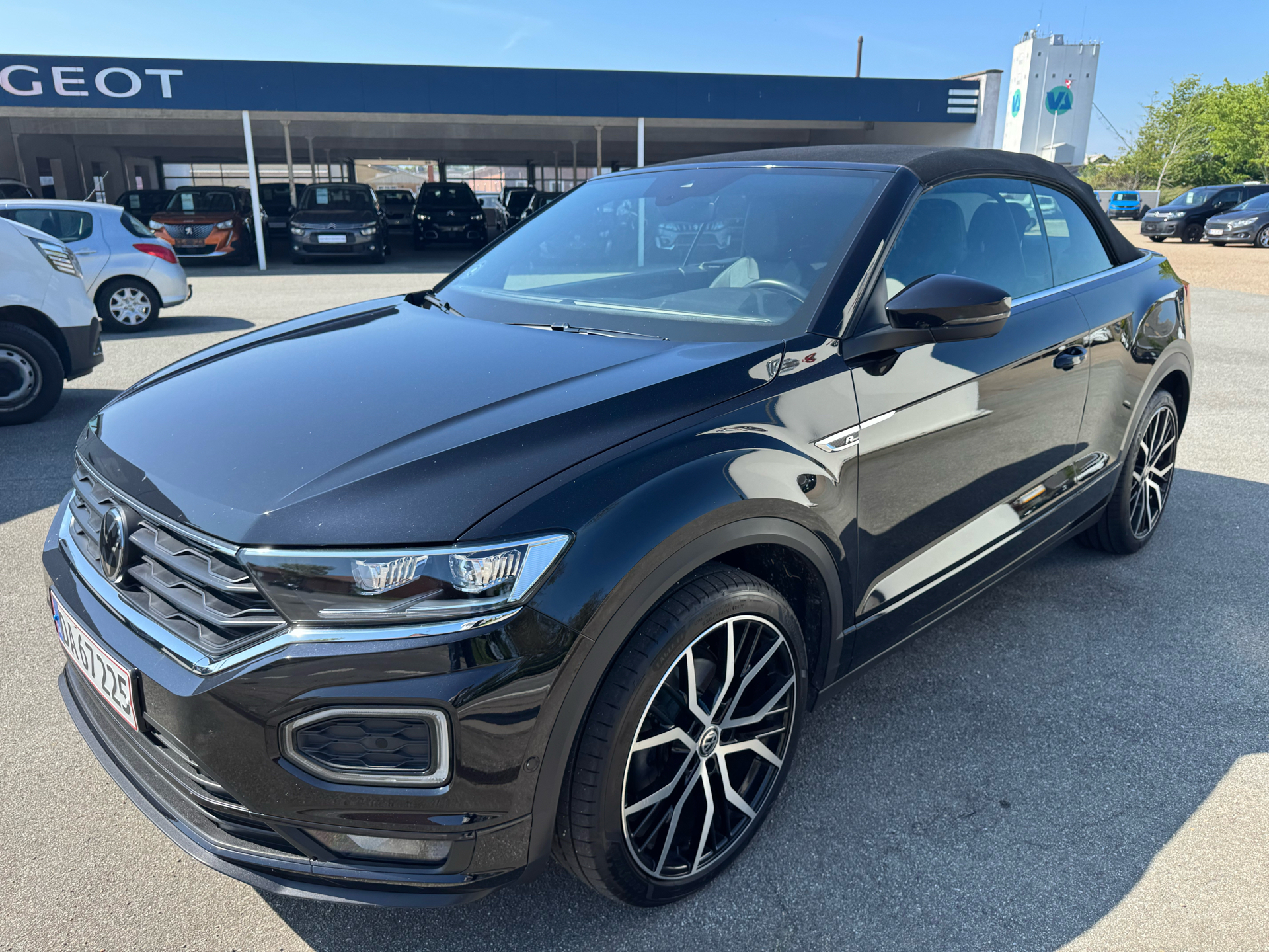 Billede af VW T-Roc 1,5 TSI EVO ACT R-Line DSG 150HK Cabr. 7g Aut.