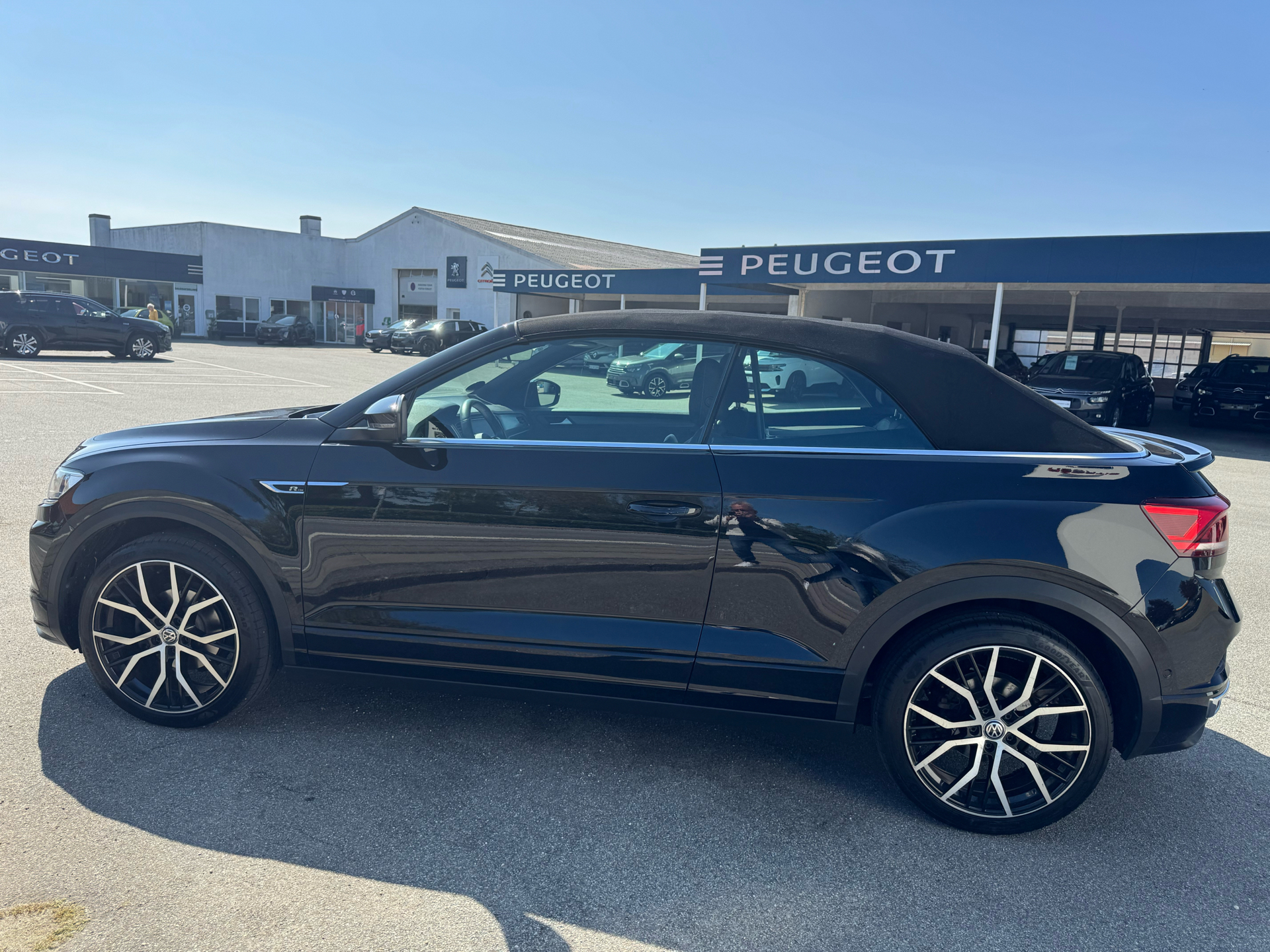 Billede af VW T-Roc 1,5 TSI EVO ACT R-Line DSG 150HK Cabr. 7g Aut.