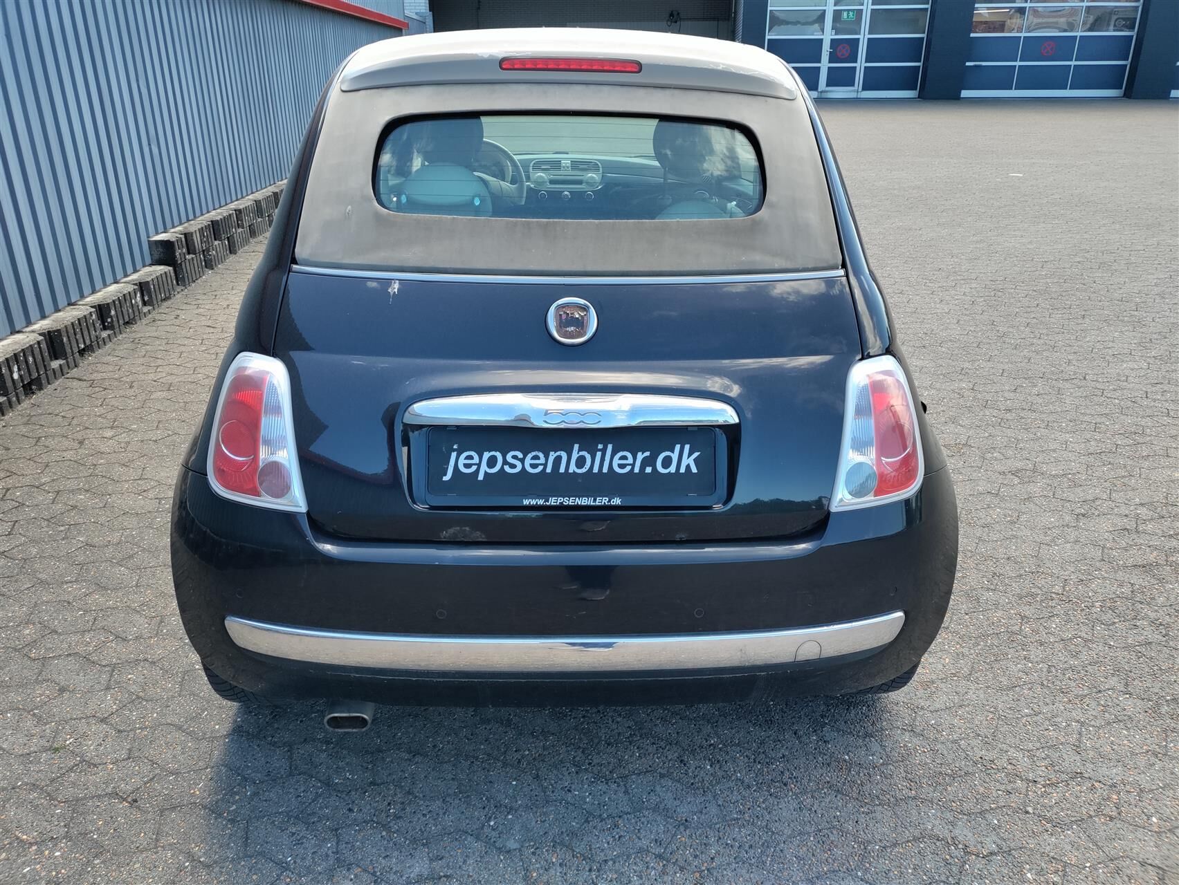 Billede af Fiat 500 1,2 Matt Black Start & Stop 69HK 3d
