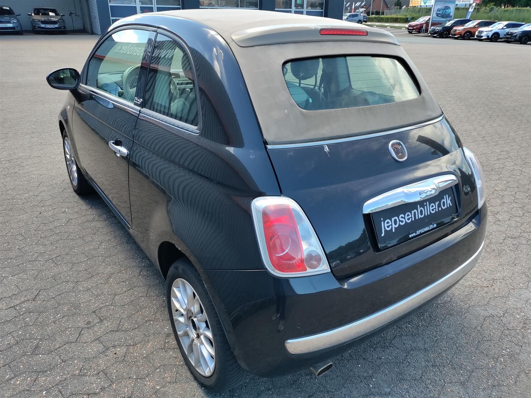 Billede af Fiat 500 1,2 Matt Black Start & Stop 69HK 3d