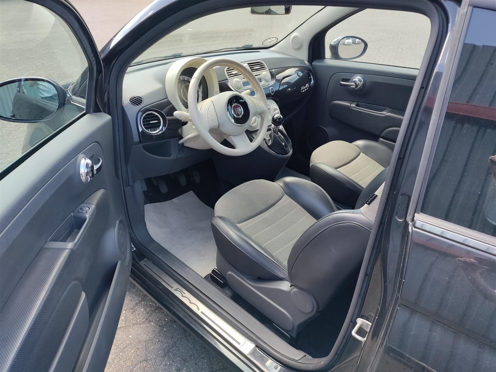 Billede af Fiat 500 1,2 Matt Black Start & Stop 69HK 3d