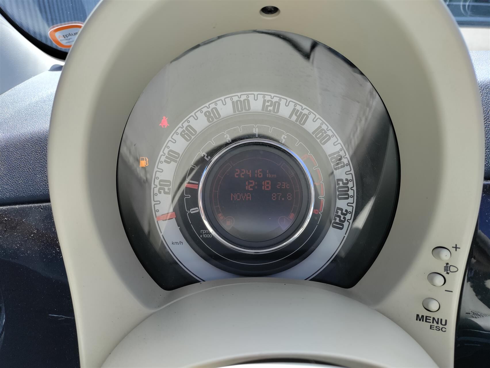 Billede af Fiat 500 1,2 Matt Black Start & Stop 69HK 3d
