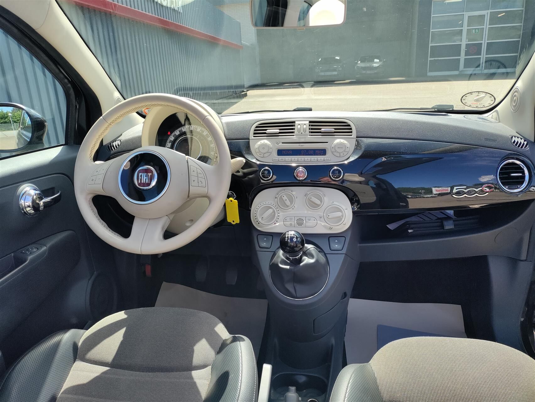 Billede af Fiat 500 1,2 Matt Black Start & Stop 69HK 3d