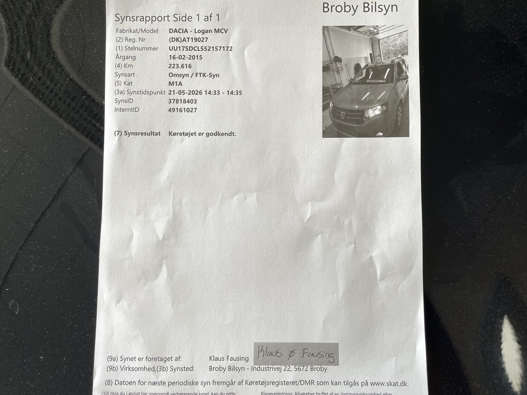 Billede af Dacia Logan 1,5 DCi Lauréate 90HK