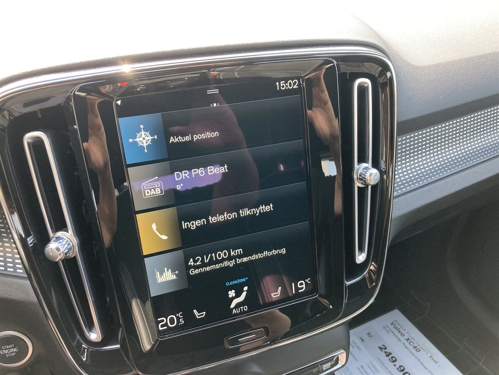 Billede af Volvo XC40 1,5 T4 Recharge  Plugin-hybrid R-design 211HK 5d 7g Aut.