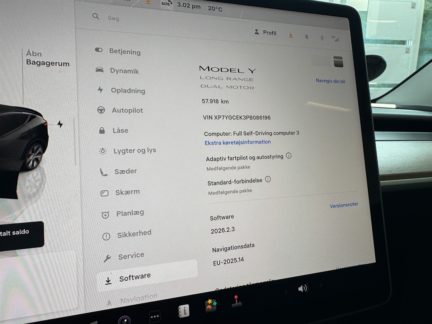 Billede af Tesla Model Y EL Long Range AWD 514HK 5d Aut.