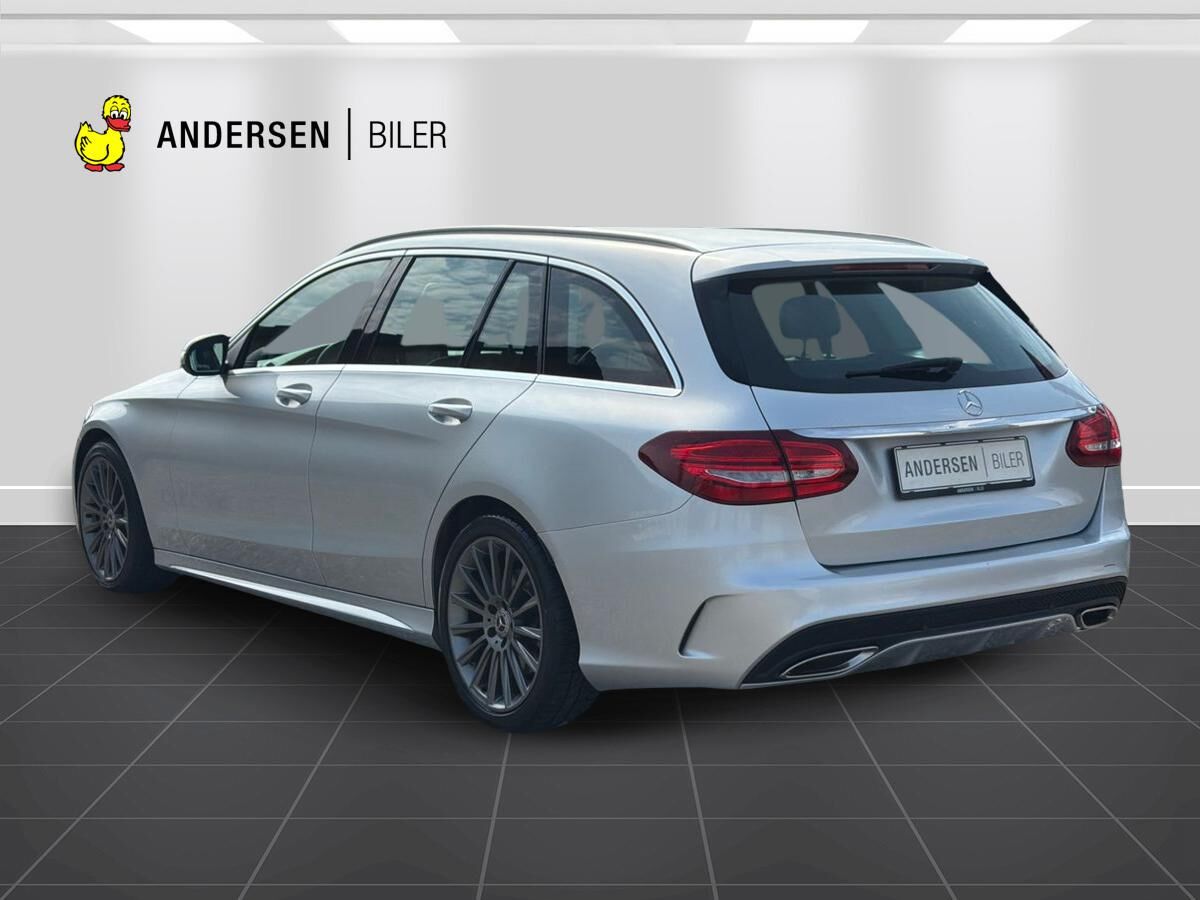 Billede af Mercedes-Benz C200 T 2,0 AMG Line 9G-Tronic 184HK Stc Aut.