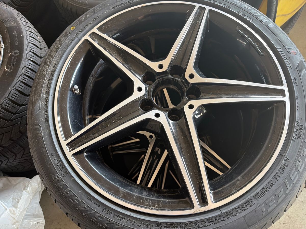 Billede af Mercedes-Benz C200 T 2,0 AMG Line 9G-Tronic 184HK Stc Aut.