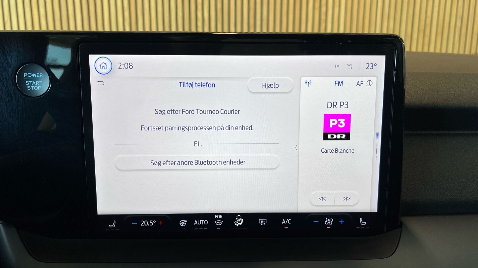 Billede af Ford E-Tourneo Courier EL Active 136HK Aut.