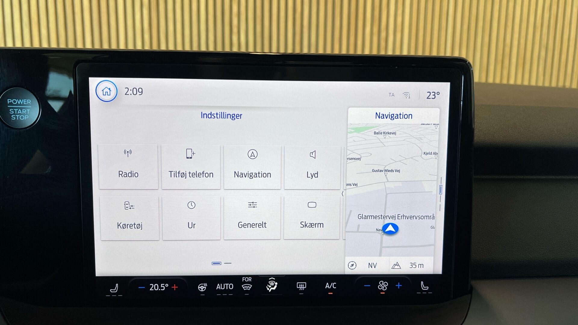 Billede af Ford E-Tourneo Courier EL Active 136HK Aut.