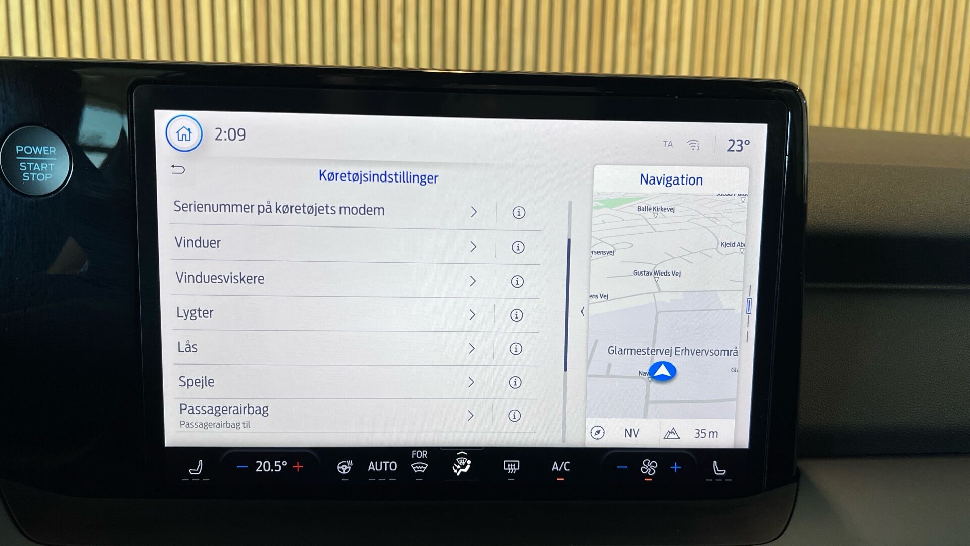 Billede af Ford E-Tourneo Courier EL Active 136HK Aut.