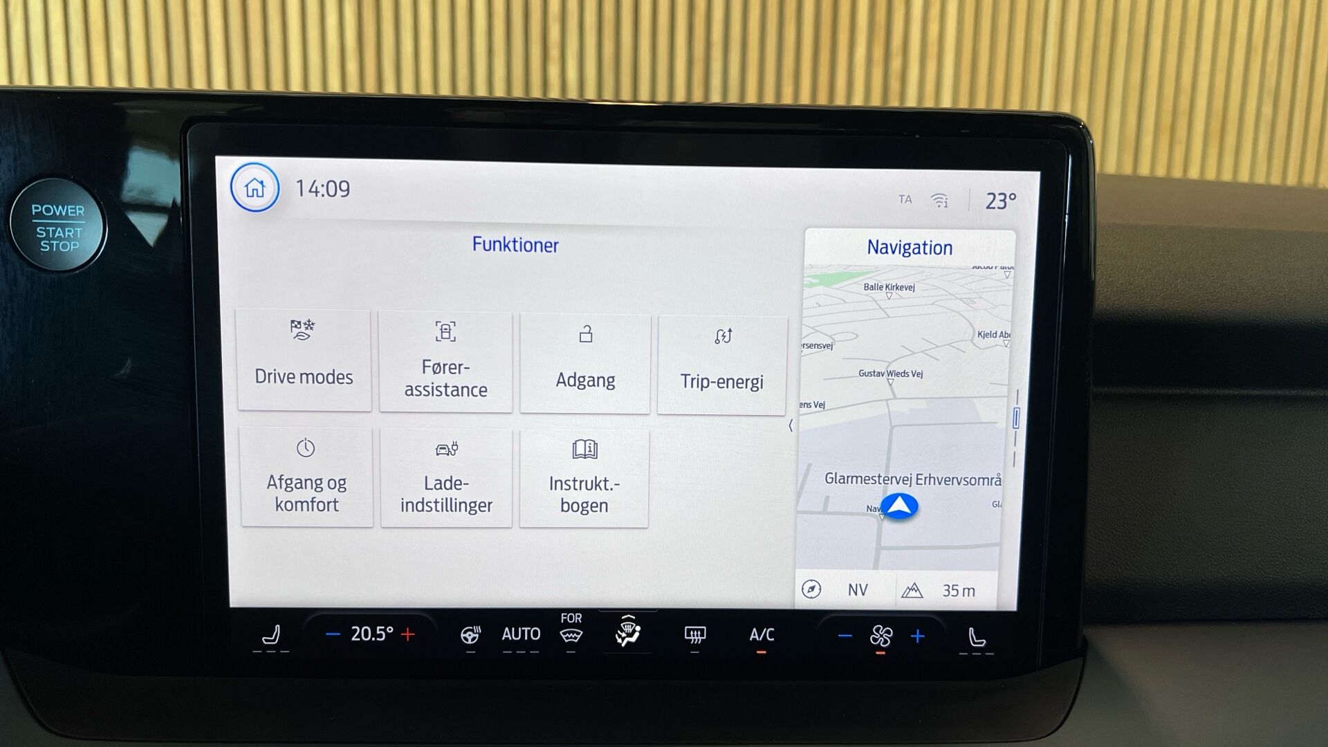 Billede af Ford E-Tourneo Courier EL Active 136HK Aut.