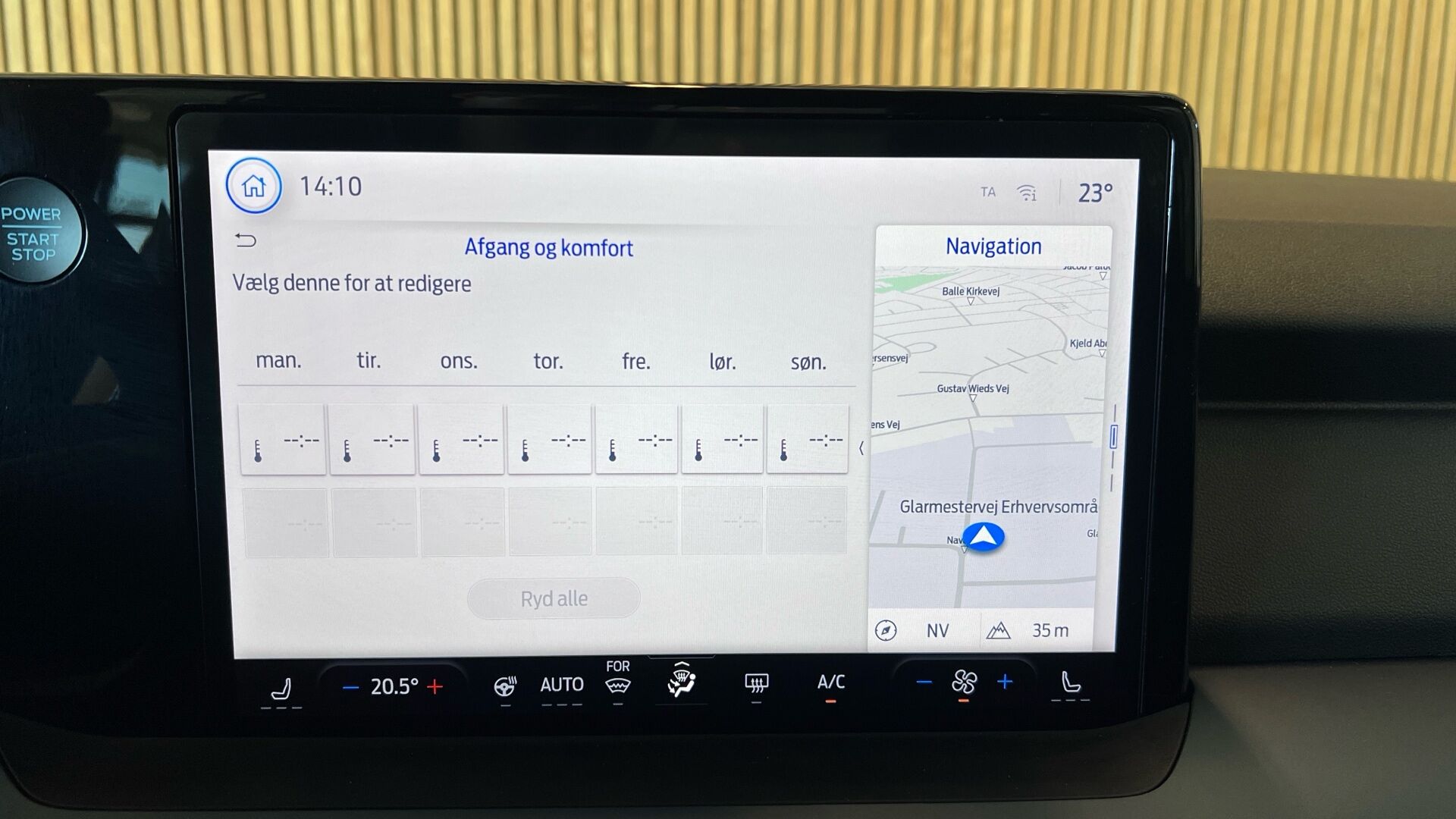 Billede af Ford E-Tourneo Courier EL Active 136HK Aut.