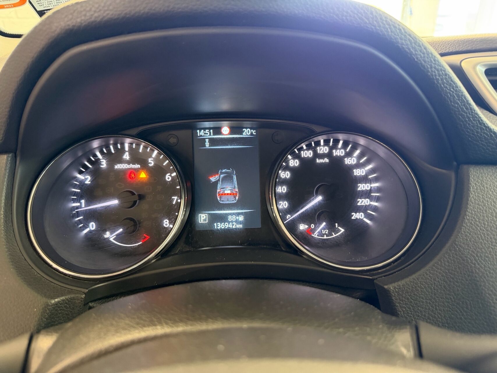 Billede af Nissan Qashqai 1,2 Dig-T Visia 4X2 X-Tronic 115HK 5d 6g Aut.