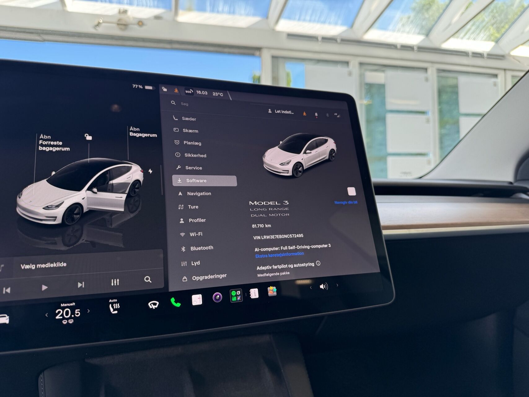 Billede af Tesla Model 3 EL Long Range AWD 498HK Aut.