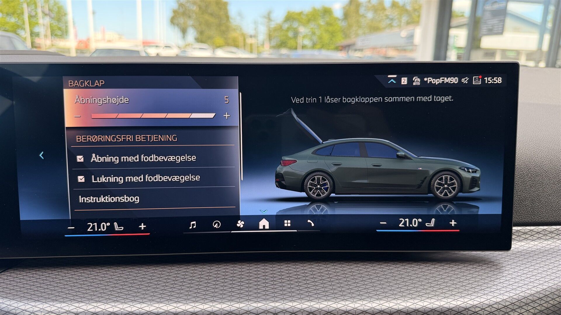 Billede af BMW i4 eDrive40 Gran Coupé Fully Charged M-Sport 340HK 5d Aut.