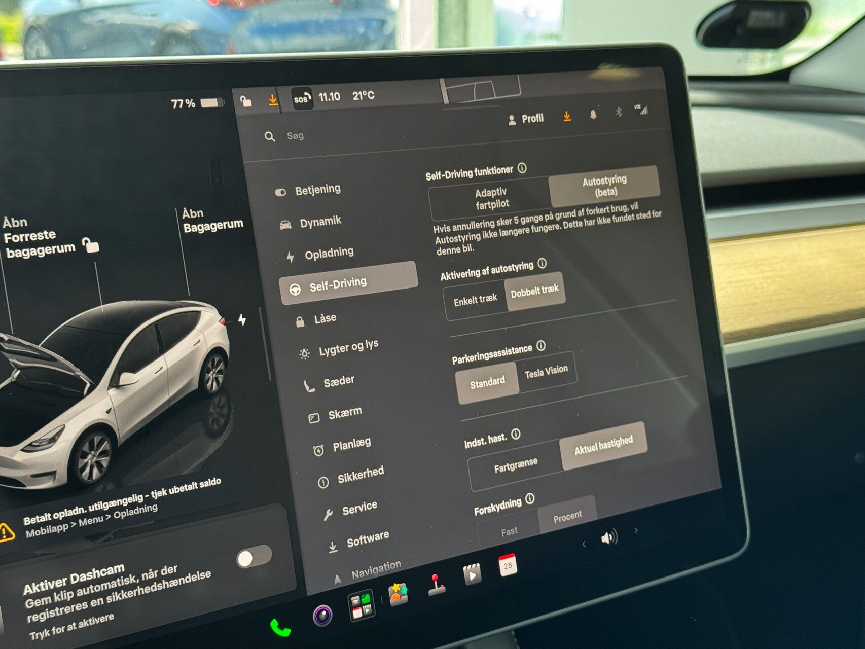 Billede af Tesla Model Y EL Long Range AWD 514HK 5d Aut.